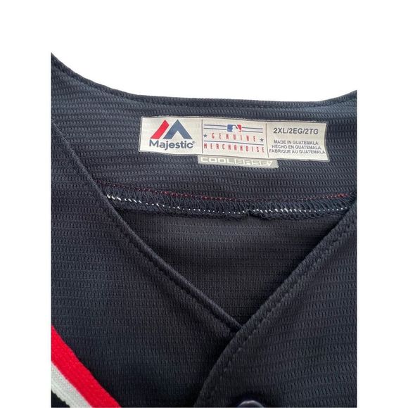 WASHINGTON NATIONALS MLB MAJESTIC SHIRT JERSEY SIZE 2XL - Picture 3 of 5